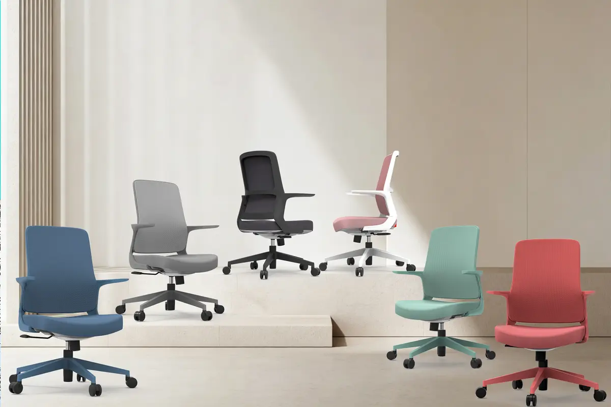 Office chair customization color options